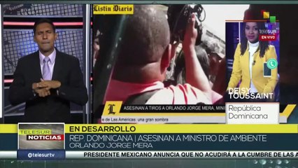 República Dominicana: Asesinan a tiros al ministro de Medio Ambiente, Orlando Jorge Mera