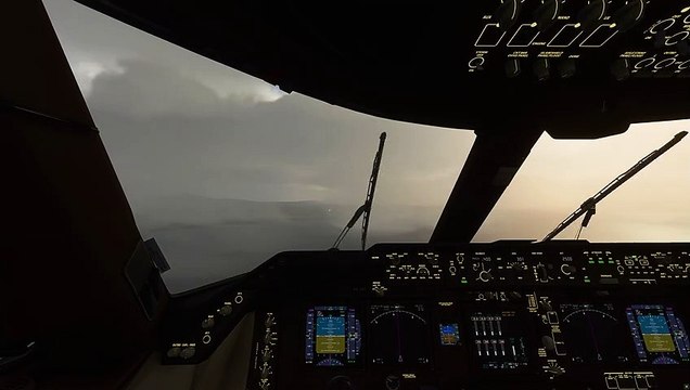 Landing at Saipan International Airport in I Fadang, Northern Mariana Islands Microsoft Flight Simulator