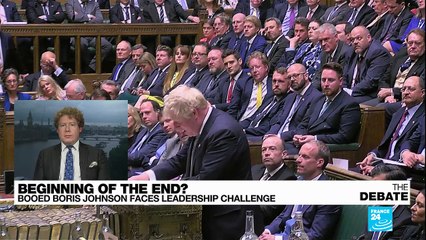 Beginning of the end? Booed Boris Johnson faces leadership challenge