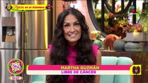 Primeras declaraciones de Marta Guzmán tras vencer el cáncer de mama