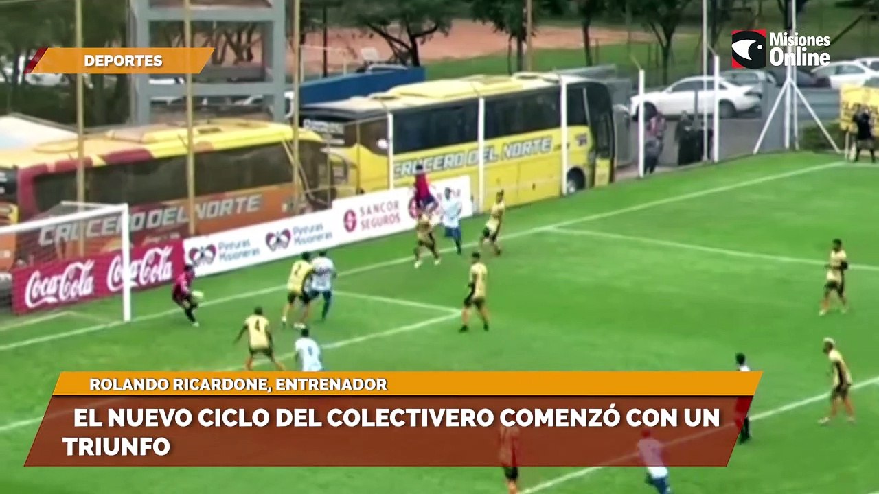 El nuevo ciclo del colectivero comenzó con un triunfo