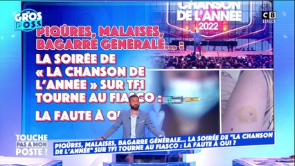 Piqûres, malaises, bagarre générale : la soirée de "La Chanson de l’année" tourne au fiasco