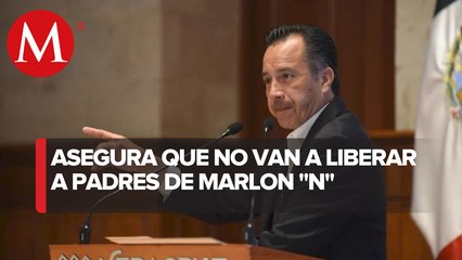 Marlon 'N' se entregó porque la fiscalía lo acorraló: gobernador de Veracruz