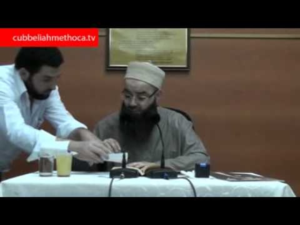 Cübbeli Ahmet Hoca Efendi ile Bursa Sohbetleri 1 Ağustos 2009