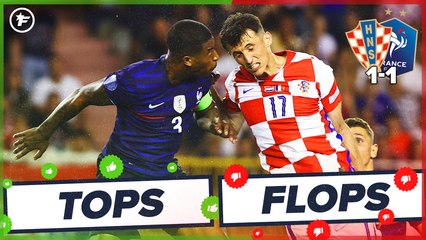 Les Tops et Flops de Croatie-France