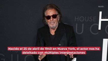 El actor de 'Perfume de mujer': así lucía el actor Al Pacino de joven