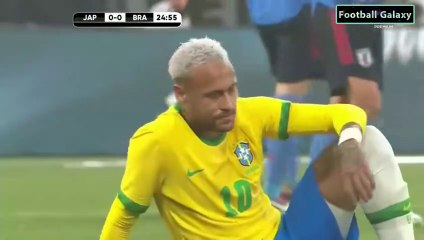 ملخص مباراة البرازيل واليابان 1-0