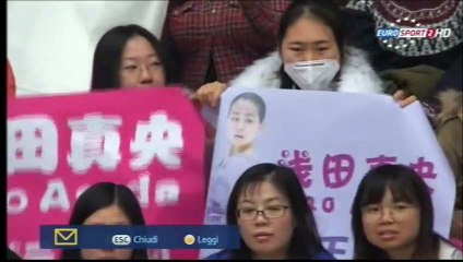 CoC15 - Commentators mention Hanyu (ESP ITA)