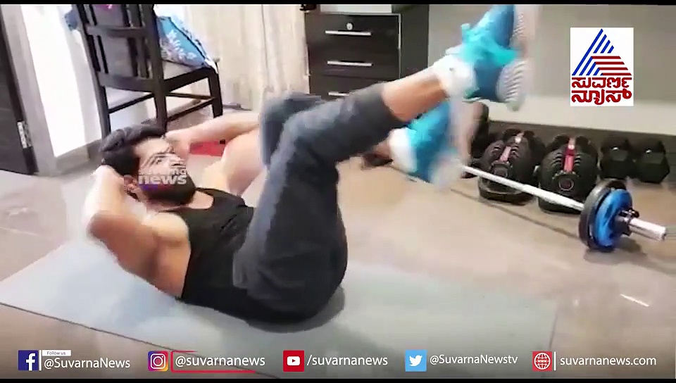 #LockDown ವಿನೋದ್‌ ಪ್ರಭಾಕರ್‌ ಸಕತ್ ಕಸರತ್ತು ವಿಡಿಯೋ ವೈರಲ್!