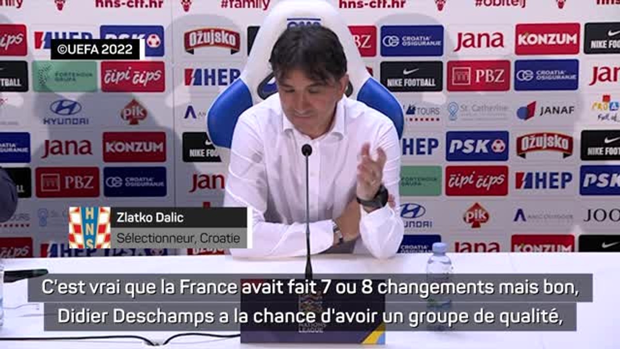 2e j. - Dalic : "Deschamps peut quasiment faire deux équipes..."
