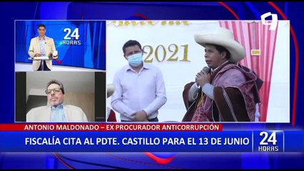 Exprocurador sobre citación a Pedro Castillo: "El presidente no puede ni debería negarse"