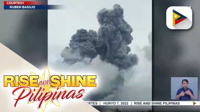 Bulkang Bulusan, naglabas ng matinding usok at abo