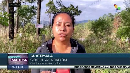 Guatemaltecos se manifestaron en contra de financiamiento para construir torres de alta tensión