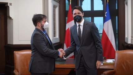 Trudeau y Boric escenifican sintonía antes de Cumbre de las Américas dividida
