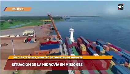 Situación de la hidrovía en Misiones