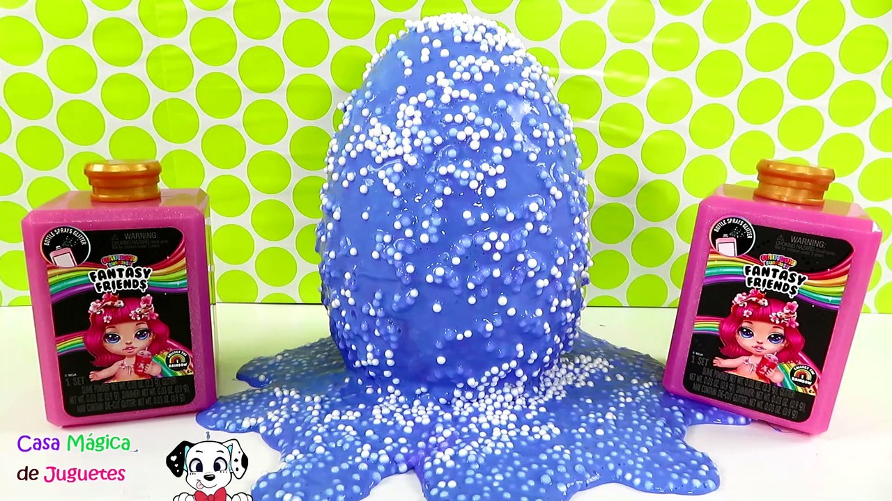Huevo Sorpresa Gigante de Slime con Pelotitas de Foam
