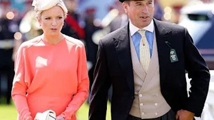 Queen’s grandson Peter Phillips makes debut with new girlfriend at ‘informal’ Derby Day