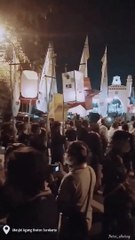 Kirab Malam Selikuran Kraton Kasunanan Surakarta In Masjid Agung Kraton Surakarta