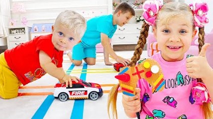 Diana and Roma came up with How to Entertain baby Oliver | Fun Toddler Activities