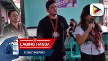 Sen. Bong Go, sinamahan si Sen. Imee Marcos sa pagpapahayag nito ng pasasalamat sa isang thanksgiving event na inorganisa nito sa Davao