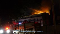 İzmir’de okul çatısında yangın