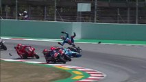 Shocking Opening Corner Clash From New Angles - MotoGP