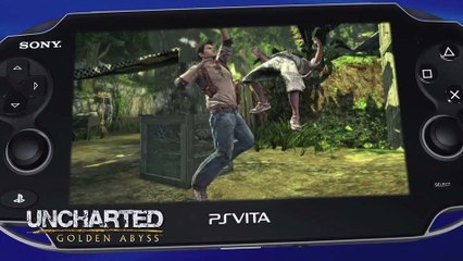 Uncharted: Golden Abyss - Video zeigt Spielszenen und die Touch-Steuerung