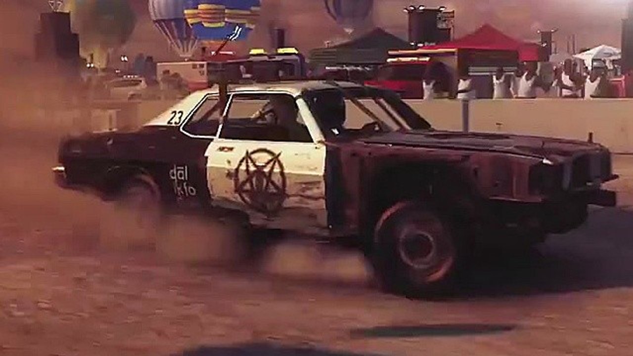 DiRT Showdown - Gameplay-Mitschnitt: 8-Ball-Rennen