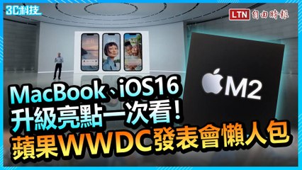 全新MacBook、iOS16升級亮點一次看！蘋果WWDC發表會懶人包