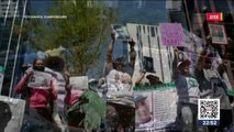 Familiares exigen que la Glorieta de la Palma ahora se llame Glorieta de los Desparecidos