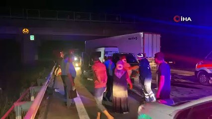 Bolu Dağı'nda zincirleme kaza: 12 yaralı