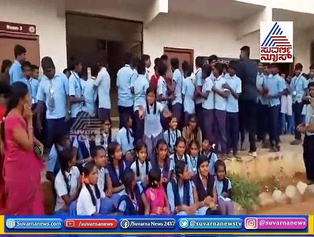 ಸರ್ಕಾರಿ ಶಾಲಾ ಮಕ್ಕಳ ಜೊತೆ  ಕಾಲ ಕಳೆದ ಪುನೀತ್ ರಾಜ್‍ಕುಮಾರ್