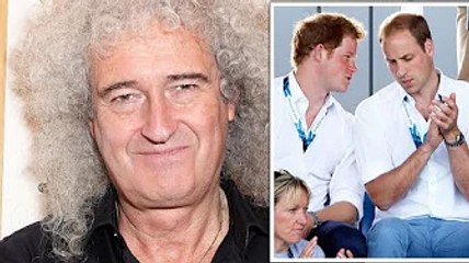 Brian May slammed Harry and William for acting like 'people trying to justify slavery'