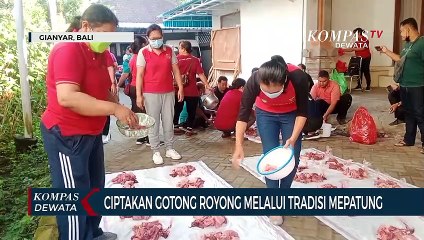 Ciptakan Gotong Royong Melalui Tradisi Mepatung