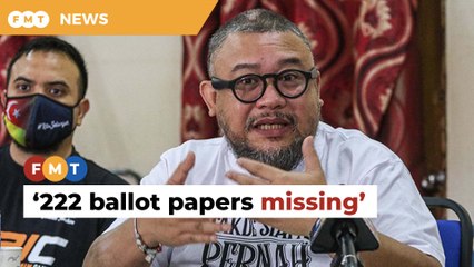 Afdlin says 222 ballot papers missing in PKR divisional race