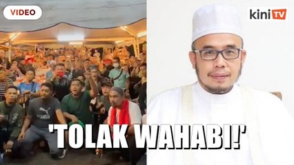 'Tolak Wahabi!' - Majlis bersama mufti Perlis di Kelantan diprovokasi