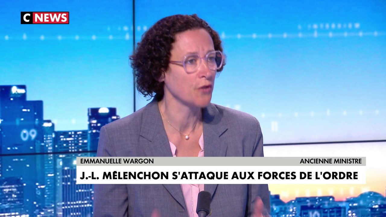 Emmanuelle Wargon : «Ces propos sont indignes, ils mettent en cause la totalité de nos forces de l’ordre, ils sont indignes de quelqu’un qui prétend aspirer aux plus hautes responsabilités de l’Etat, mais on est habitué à ce que LFI soit indigne»