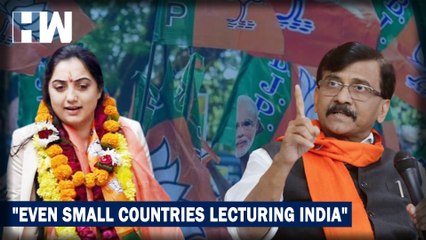 "Smaller Countries Lecturing India": Sanjay Raut On India's Diplomatic Crisis Due To Nupur Sharma |