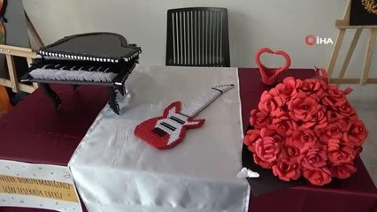 Kütahya'da 'Kağıt sanatı' sergisi