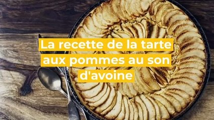 Recette de tarte aux pommes au son d'avoine