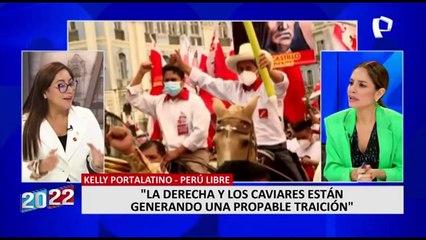 Kelly Portalatino sobre Pedro Castillo: “El presidente no ha traicionado al pueblo peruano”