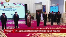 Presiden Joko Widodo Lantik Pengurus BPIP Periode 2022-2027 di Istana Negara
