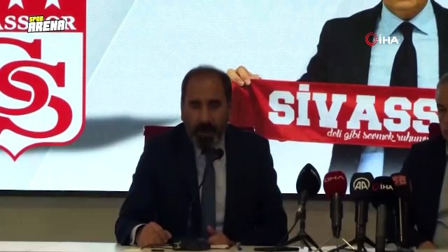 Sivasspor, Rıza Çalımbay ile 1 yıl daha! Resmi sözleşme imzalandı...