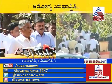 ಸಿದ್ಧಗಂಗಾ ಶ್ರೀ ಆರೋಗ್ಯ ಯಥಾಸ್ಥಿತಿ: ಯಡಿಯೂರಪ್ಪ