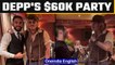 Johnny Depp celebrates victory, spends $ 60,000 at an Indian restaurant | Oneindia News *news