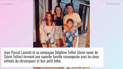 Jean-Pascal Lacoste papa ! Sa belle Delphine Tellier a accouché de leur petite fille, première photo
