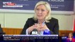 Législatives: Marine Le Pen appelle à "mettre des contre-pouvoirs" à Emmanuel Macron