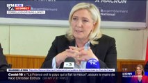 Législatives: Marine Le Pen appelle à 