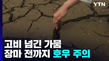 [날씨] 고비 넘긴 가뭄...장마 전까지 국지성 호우 조심 / YTN