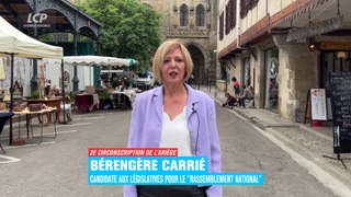 Bérengère Carrié, candidate dans la 2e circonscription de l'Ariège (Rassemblement national)
